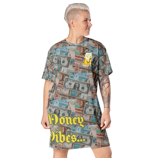 Money Vibes T-Shirt Dress