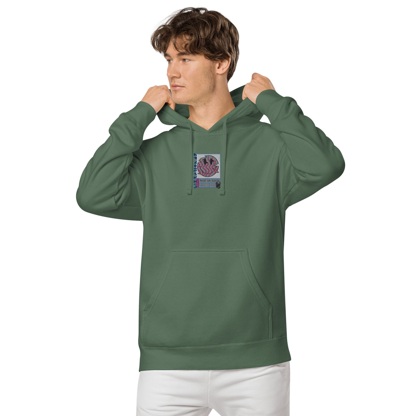 Unisex Pigment dyed hoodie